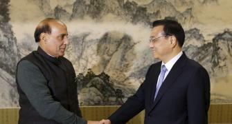 Rajnath Singh arrives in China for talks on security cooperation