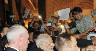 Patel protest fizzles out amid chants of 'Modi, Modi' in New York