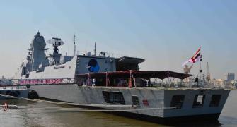 India's deadliest warship -- INS Kochi -- joins naval fleet