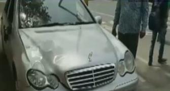 Speeding Merc kills business executive in Delhi