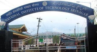 Students stage protest march at NIT Srinagar, demand shifting of institute from Kashmir