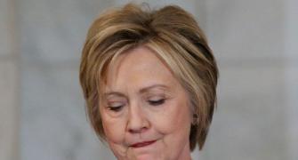 Clinton blames 'Russian' plot, FBI e-mail probe for poll loss