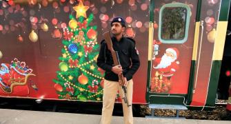 PHOTOS: Christmas peace train rolls out from Islamabad