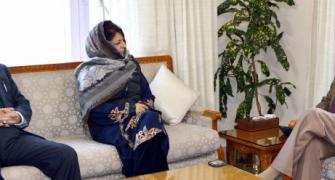 Mehbooba wants Centre to act before government formation
