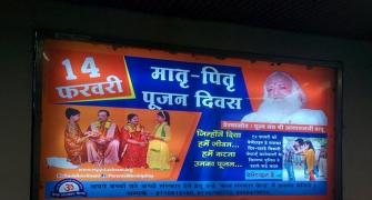 Asaram's ads on Delhi Metro against V-Day trigger outrage