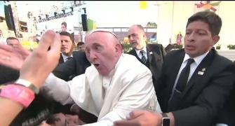 When the Pope lost his cool!