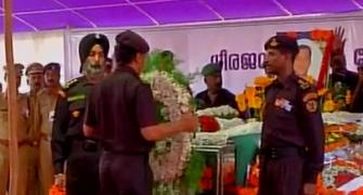 Nation bids adieu to Pathankot martyr as he's laid to rest in Kerala