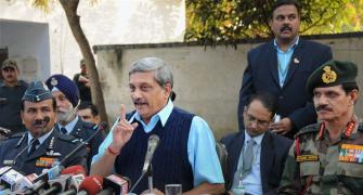Parrikar admits to 'some gaps' in Pathankot op