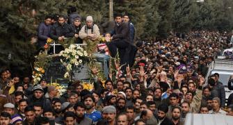 PHOTOS: Mufti Mohammed Sayeed laid to rest
