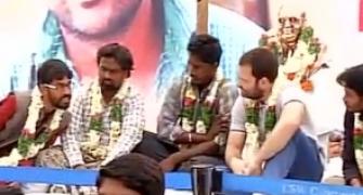 Rahul Gandhi on day-long fast along with agitating students