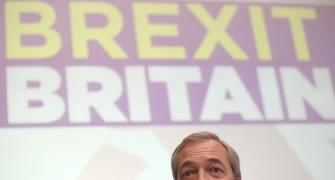 Britain's Nigel Farage quits as leader of pro-Brexit party