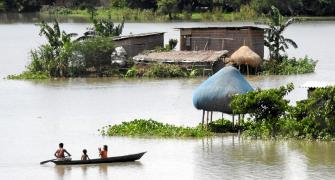 Flood situation grim in Assam, MP; 13 dead