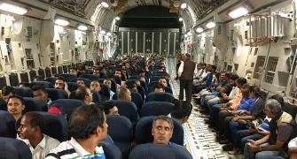 IAF C-17 brings home 156 Indians evacuated from South Sudan