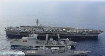 Chinese spy ship shadows US, India, Japan joint naval exercise