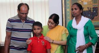 Indian boy abducted 6 years ago reunites with family