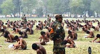 Army expresses regret for 'underwear' exam