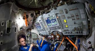 PHOTOS: How this astronaut spent a year in space