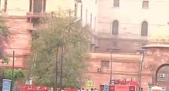 Fire breaks out in Delhi's South Block
