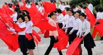 PHOTOS: North Korea readies for the 'Kim show'