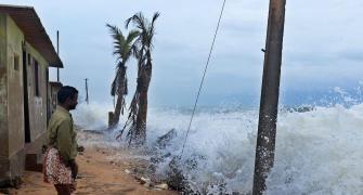 Cyclone bypasses Indian coastline; heavy rains expected in Tamil Nadu