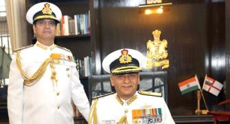 Vice Admiral Lanba takes over as naval chief