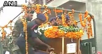 Gloom and anger descend on village as martyred Mandeep Singh is laid to rest