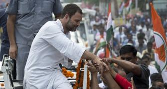 Rahul visits Ayodhya, first Gandhi visit since Babri demolition