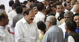 Naidu elected India's 13th Vice President with 516 votes