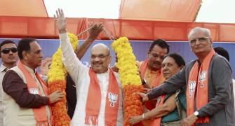 What are Amit Shah's plans for Gujarat poll?