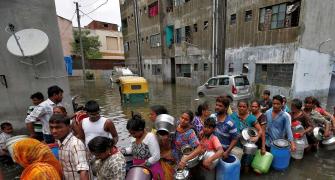 PM insensitive towards flood-hit people of Gujarat: Congress