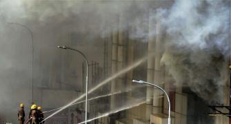 Chennai shop fire put out, building to be razed down