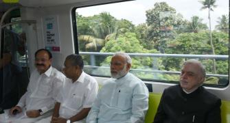 PHOTOS: PM Modi inaugurates Kochi Metro