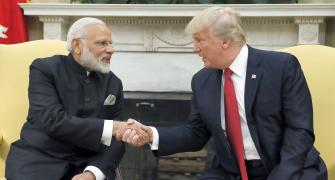 Trump calls for truce; Modi points at Imran's remarks