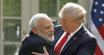 Vote: Modi's Obama hug vs Modi's Trump hug
