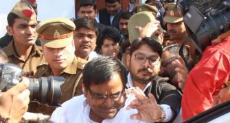 SP leader Gayatri Prajapati, accused of rape, caught in Lucknow