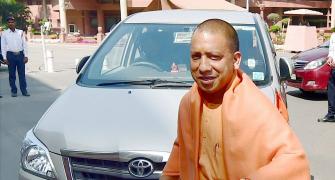 Now, saffron touch to CM Yogi Adityanath's office