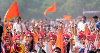 In Gujarat, Rajputs hold massive protest against 'Padmavati'