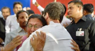 Why Rahul Gandhi hugged this lecturer in Gujarat