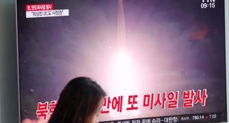 North Korea fires ballistic missile, Trump says 'will take care of it