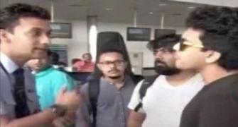 Aditya Narayan threatens official at Raipur airport