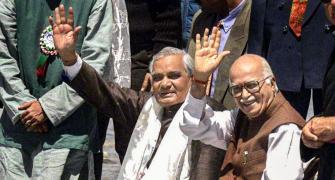 How Vajpayee rose on foundation built by Advani