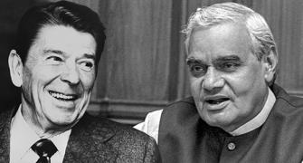 Vajpayee and Reagan: Two of a kind