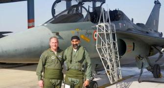 US Air Force chief flies 'Made in India's Tejas