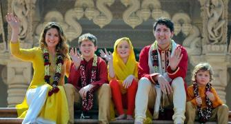 Sophie Trudeau wore a kurta by this Indian designer