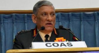'Army chief is talking like a politician, it is sad'