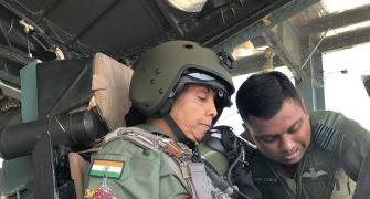 Strapped in G-suit, Sitharaman takes to the skies in Sukhoi