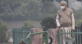 Day after Diwali, Delhi chokes in toxic smog