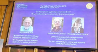 Trio win Nobel Physics Prize for laser research