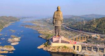 PHOTOS: The Statue of Unity towers over all