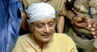 Was Tharoor's mishap an accident or foul play?